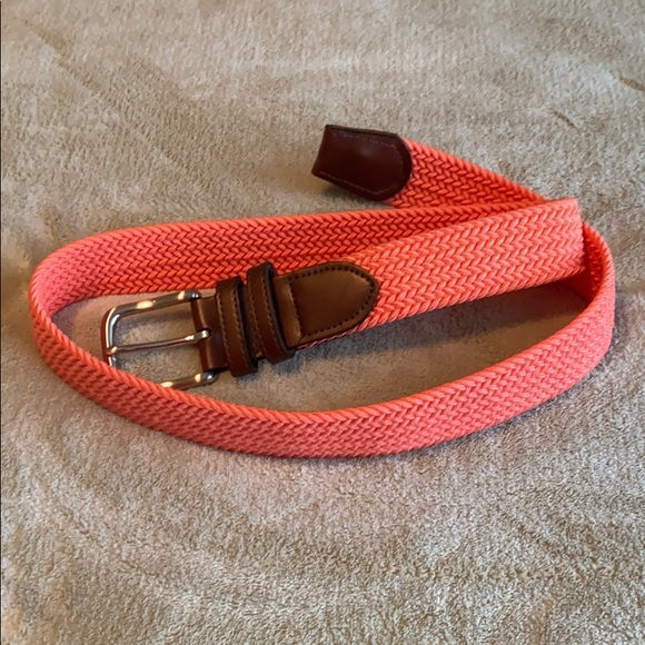 Saddlebred Fabric Stretch Leather Belt - Picture 2 of 3